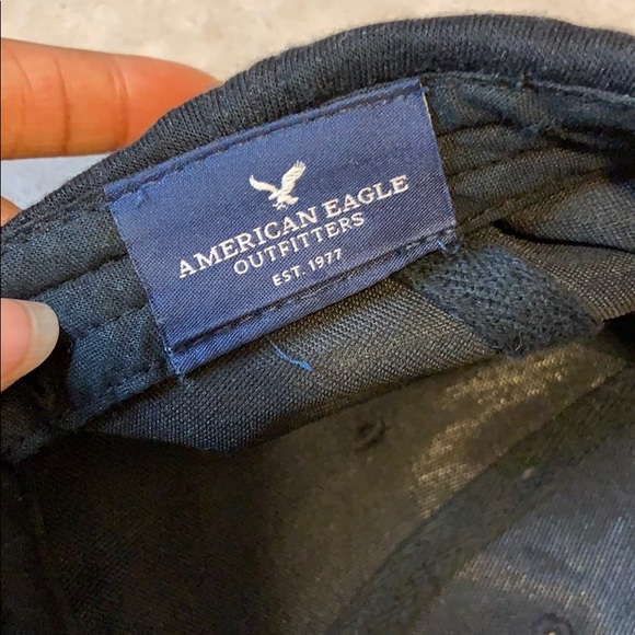 GRAY+BLACK ‘AMERICAN EAGLE’ CAP!! - Picture 5 of 7